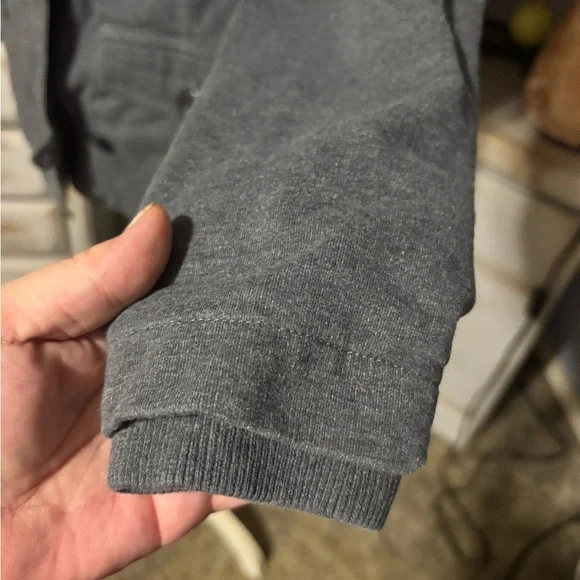 Roots Women's Charcoal Utility Jacket small #casual - Picture 6 of 10